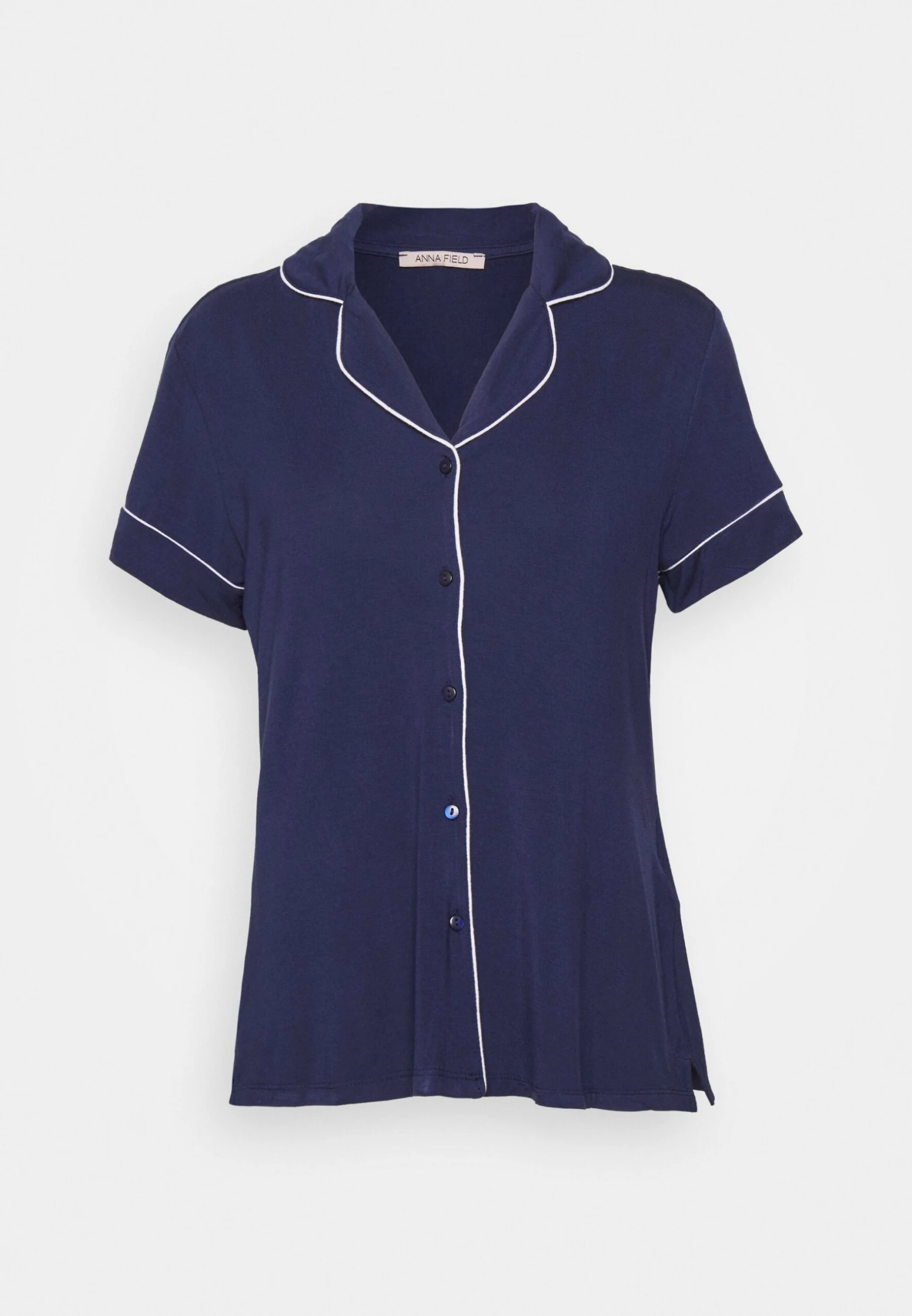 Anna Field Button Through Pj Set - Pyjama - Blue/White 5 Anna Field Button Through Pj Set - Pyjama - Blue/White – Image 5