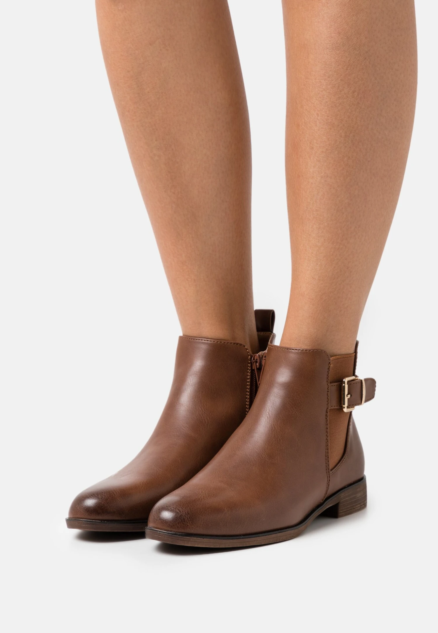 Anna Field Comfort - Boots À Talons - Cognac 1 Anna Field Comfort - Boots À Talons - Cognac