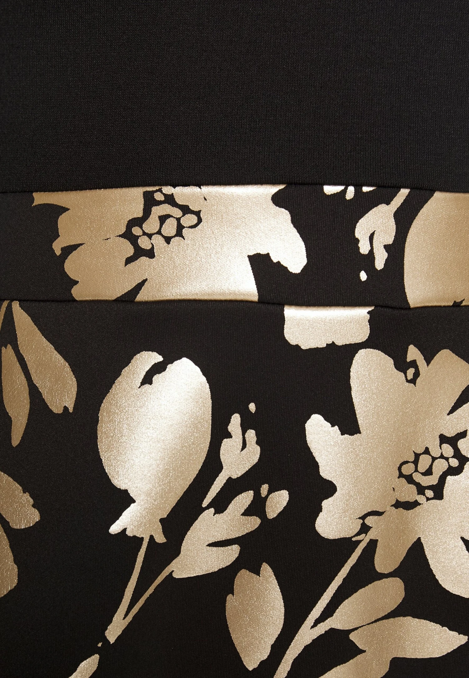 Anna Field Robe En Jersey - Black Gold 8 Anna Field Robe En Jersey - Black Gold â Image 8