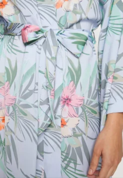 Anna Field Floral Robe - Peignoir - Blue -Anna Field Boutique 997130518deb46f2bc1f996a410ba74e scaled