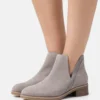 Anna Field Leather - Boots À Talons - Grey