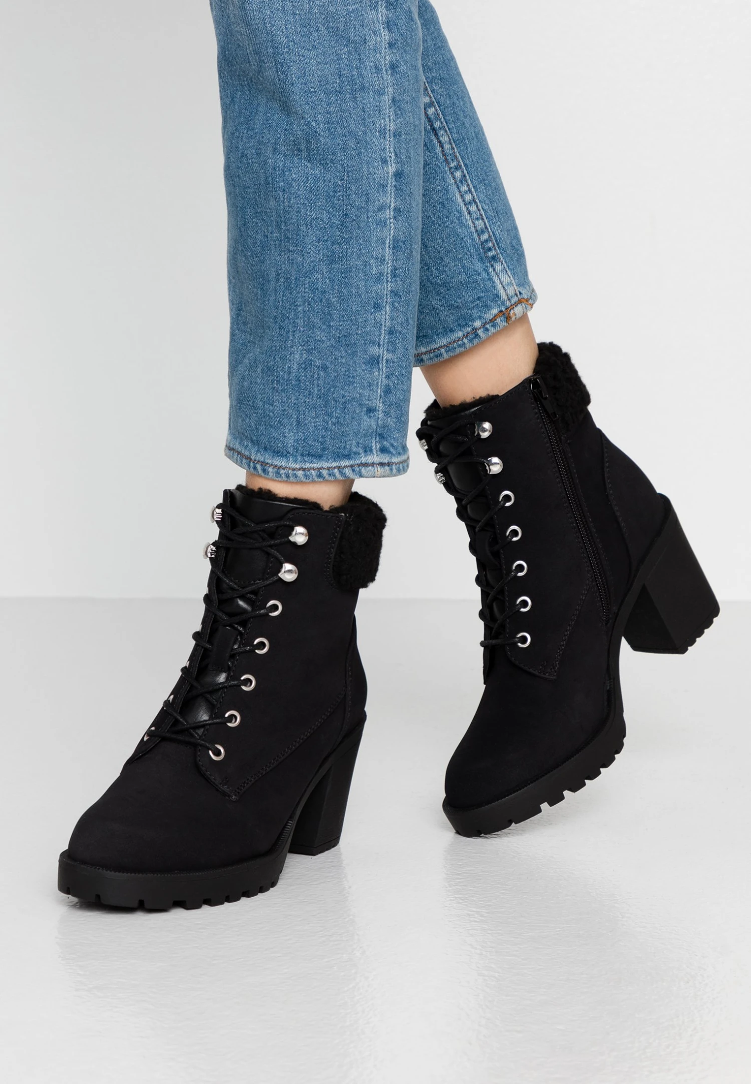 Anna Field Winter Boot - Bottines À Plateau - Black 1 Anna Field Winter Boot - Bottines À Plateau - Black