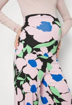 Pantalon Classique - Black/Pink/Green -Anna Field Boutique e2a4617e291d4d07a354654578b860f5 scaled