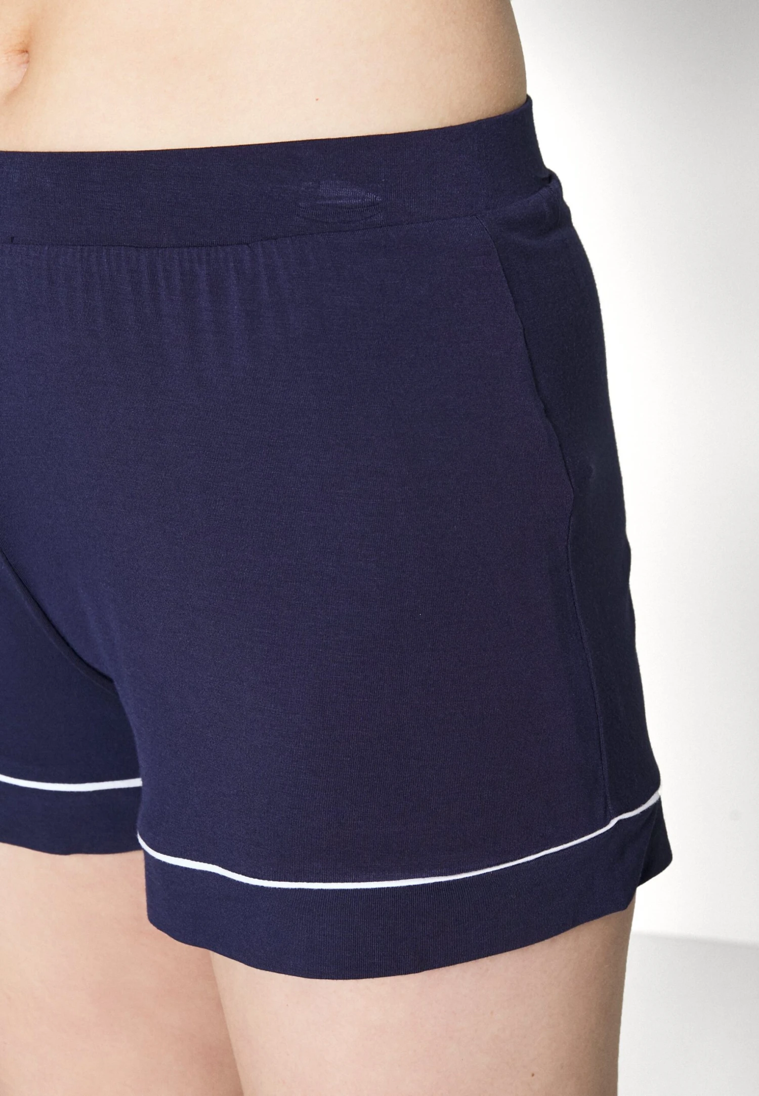 Anna Field Button Through Pj Set - Pyjama - Blue/White 6 Anna Field Button Through Pj Set - Pyjama - Blue/White – Image 6