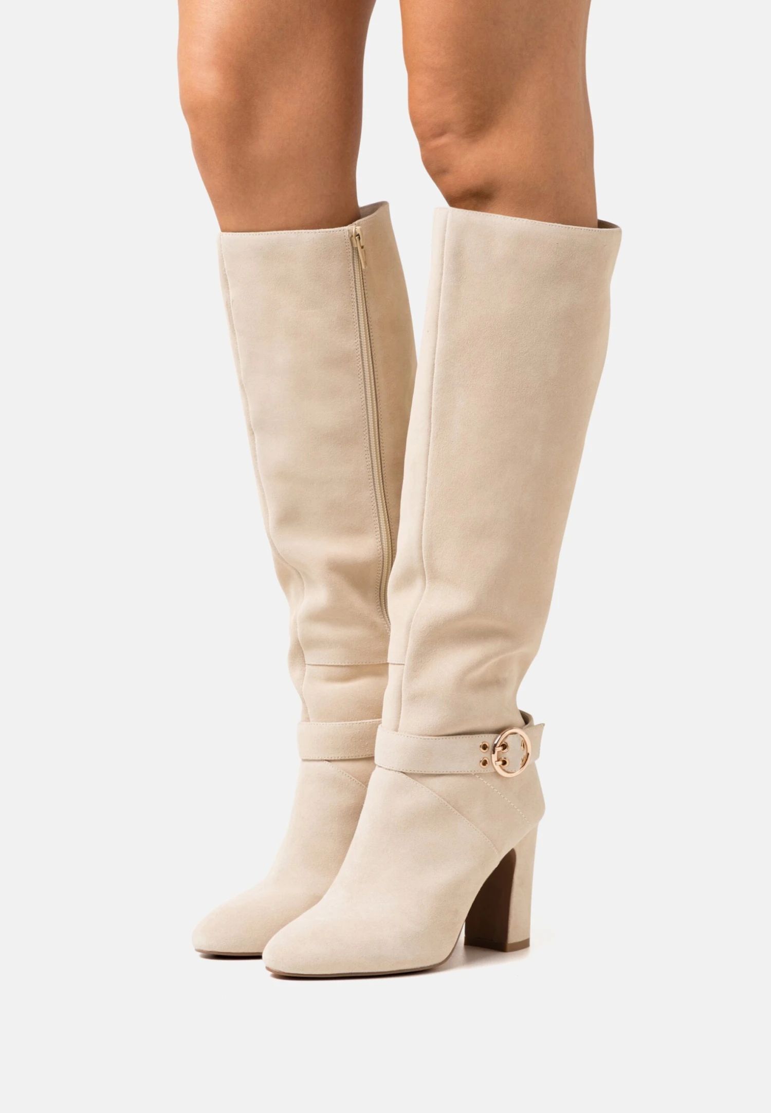 Anna Field Leather - Bottes À Talons Hauts - Beige 1 Anna Field Leather - Bottes À Talons Hauts - Beige