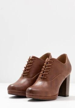 Anna Field Comfort - Bottines À Talons Hauts - Cognac -Anna Field Boutique f3e4d86e6a7a488b85e63a9a1ffd369d